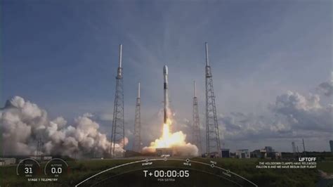 SpaceX launches rocket with satellites to provide internet in parts of Indonesia